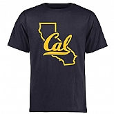 Cal Bears College Tradition State Short Sleeve WEM T-Shirt - Navy Blue,baseball caps,new era cap wholesale,wholesale hats